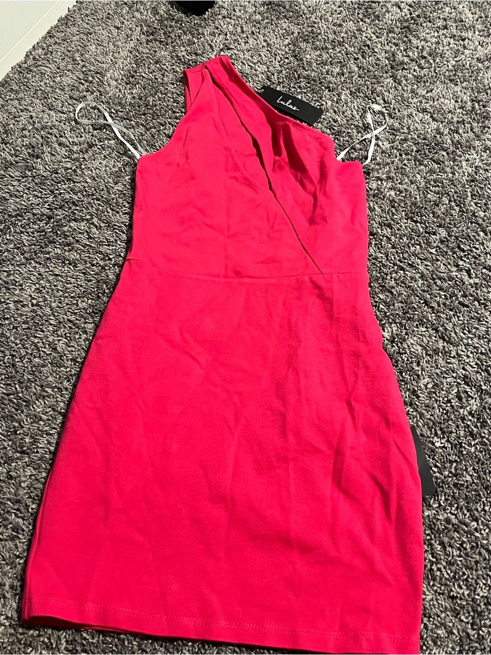 Lulu's One-Shoulder Dress